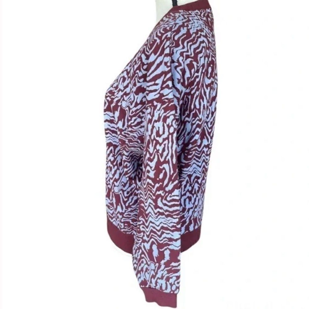 Madewell (Re)sourced Cotton Oversized Sweatshirt in Tigerized Print - Picture 4 of 7